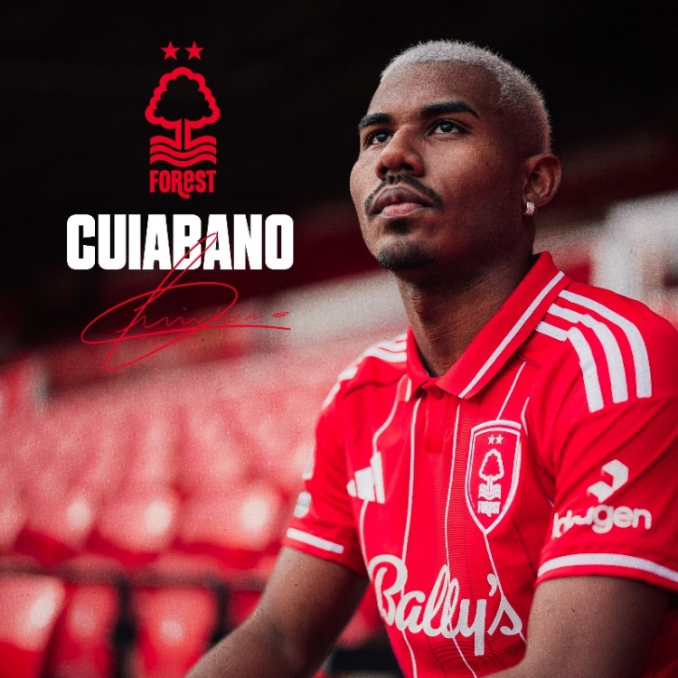 全程赛事-诺丁汉森林官方宣布与博塔弗戈左后卫库亚巴诺达成四年协议，22岁新援正式加盟