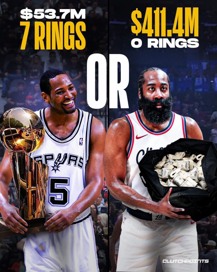 全程赛事-贝弗利谈生涯选择：哈登式成功更受青睐，霍里冠军虽多却少人识